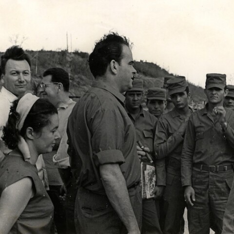 Georges Marchais à Cuba - 1966