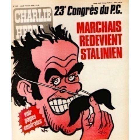 Cabu-charlie-Marchais-redevient-stalinien