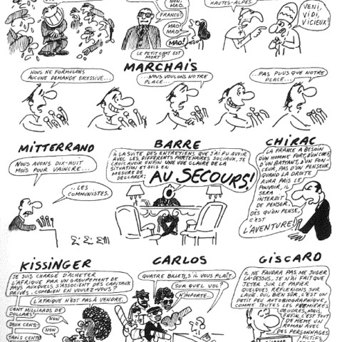 Wolinski-a gauche toute (15) Mao, Tito, Dieu, Marchais, etc...