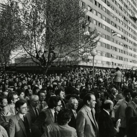 Georges Marchais - rencontre publique - La Courneuve 1981