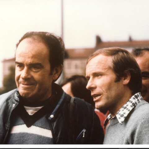 Georges Marchais sur le tour de France - 1980 - avec  Pierre Douglas