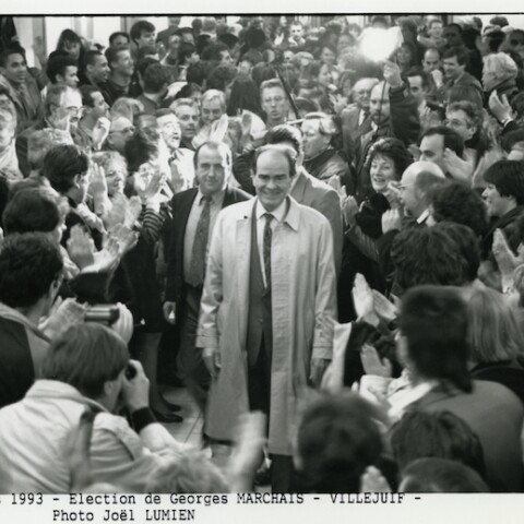 Georges Marchais - élections législatives Villejuif - 1993
