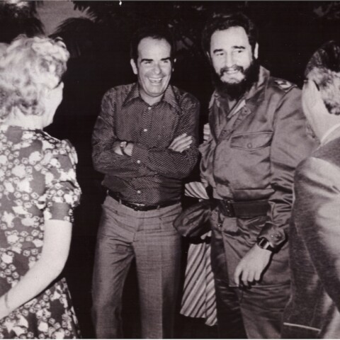Georges Marchais et Fidel Castro - 1977